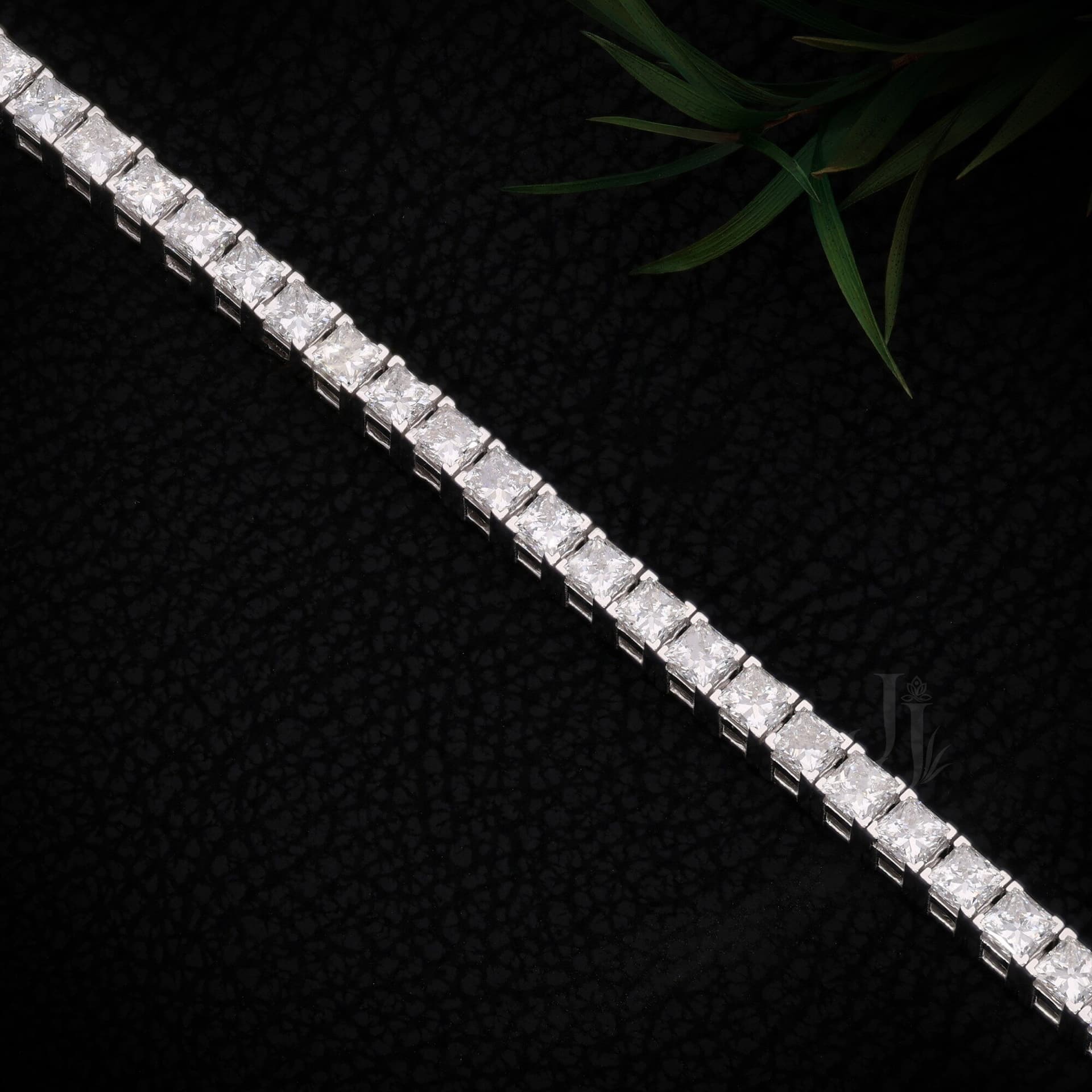 Celeste Princess Tennis Bracelet — view 1